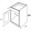Base Cabinet Single Door Handicap Accessible