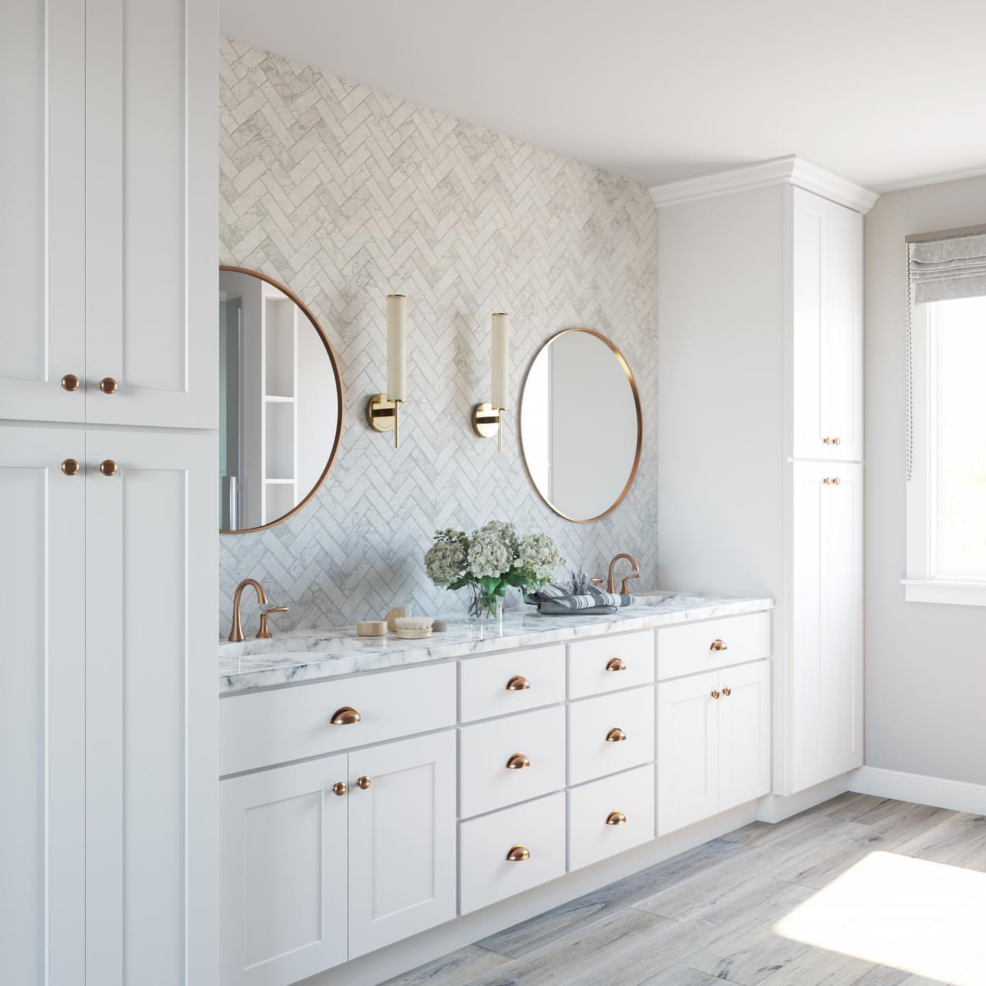 bathroom cabinetry