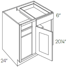 Base Cabinet Blind Corner Handicap Accessible