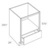 microwave cabinet base