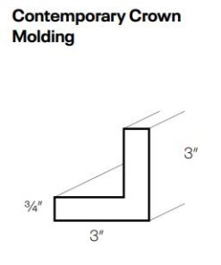 Contemporary Crown Molding