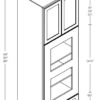 Double Oven Cabinet