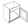 1 Drawer Front 1 Door Sink Base