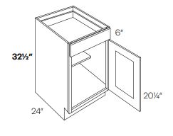 Handicap Accessible Base Cabinet