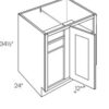 Full height blind corner cabinet