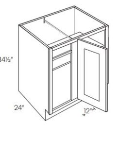 Full height blind corner cabinet