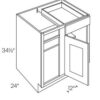 Blind base cabinet