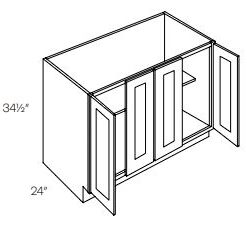 Base Cabinet 4 doors Full Height