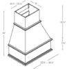 Traditional Wood Range Hood