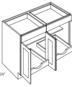 2 Drawer 4 Door Base Cabinet