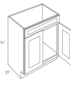 Vanity Base 5 panel Drawer Front