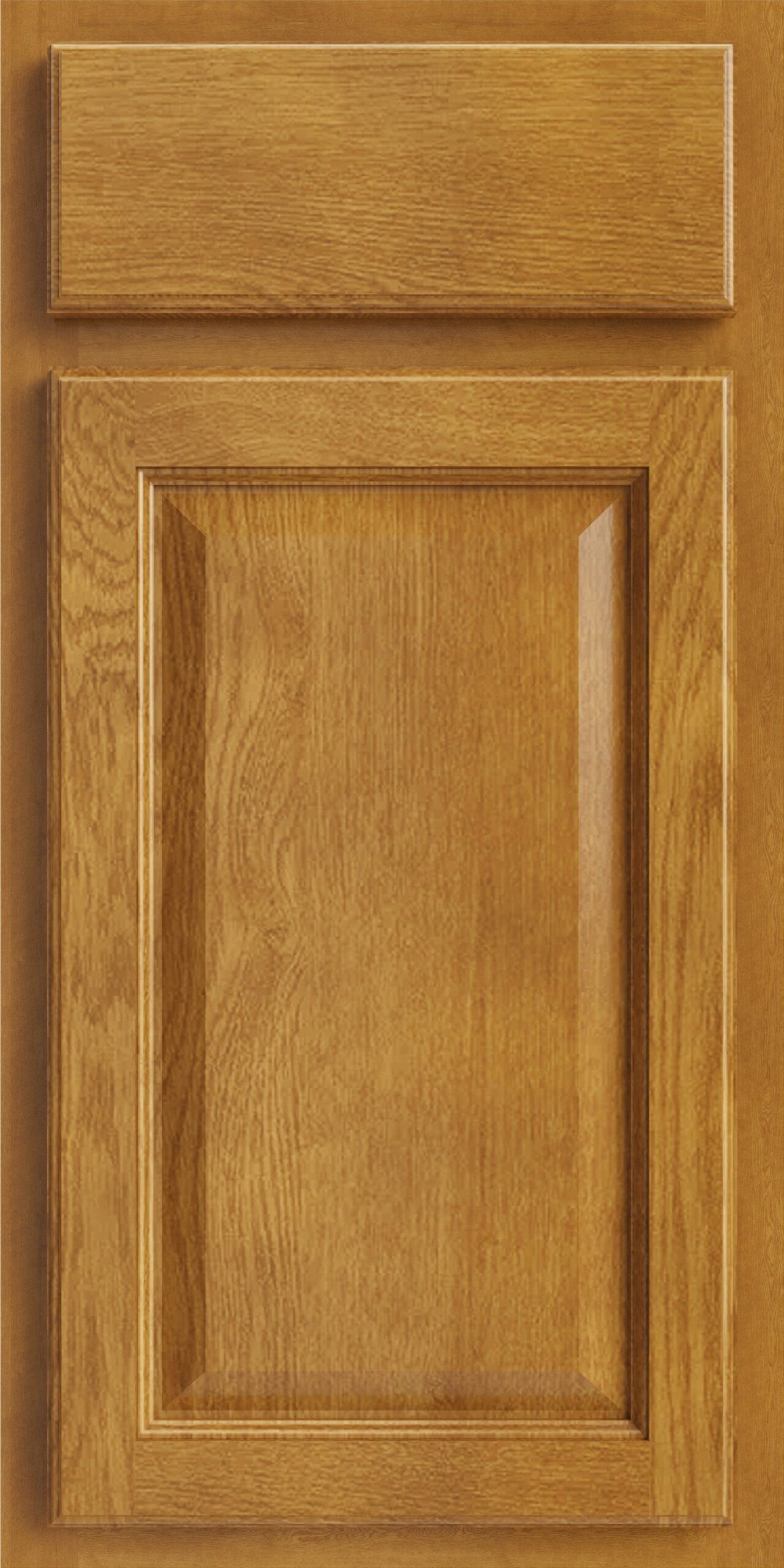 Country Oak Honey 36" Blind Base Cabinet