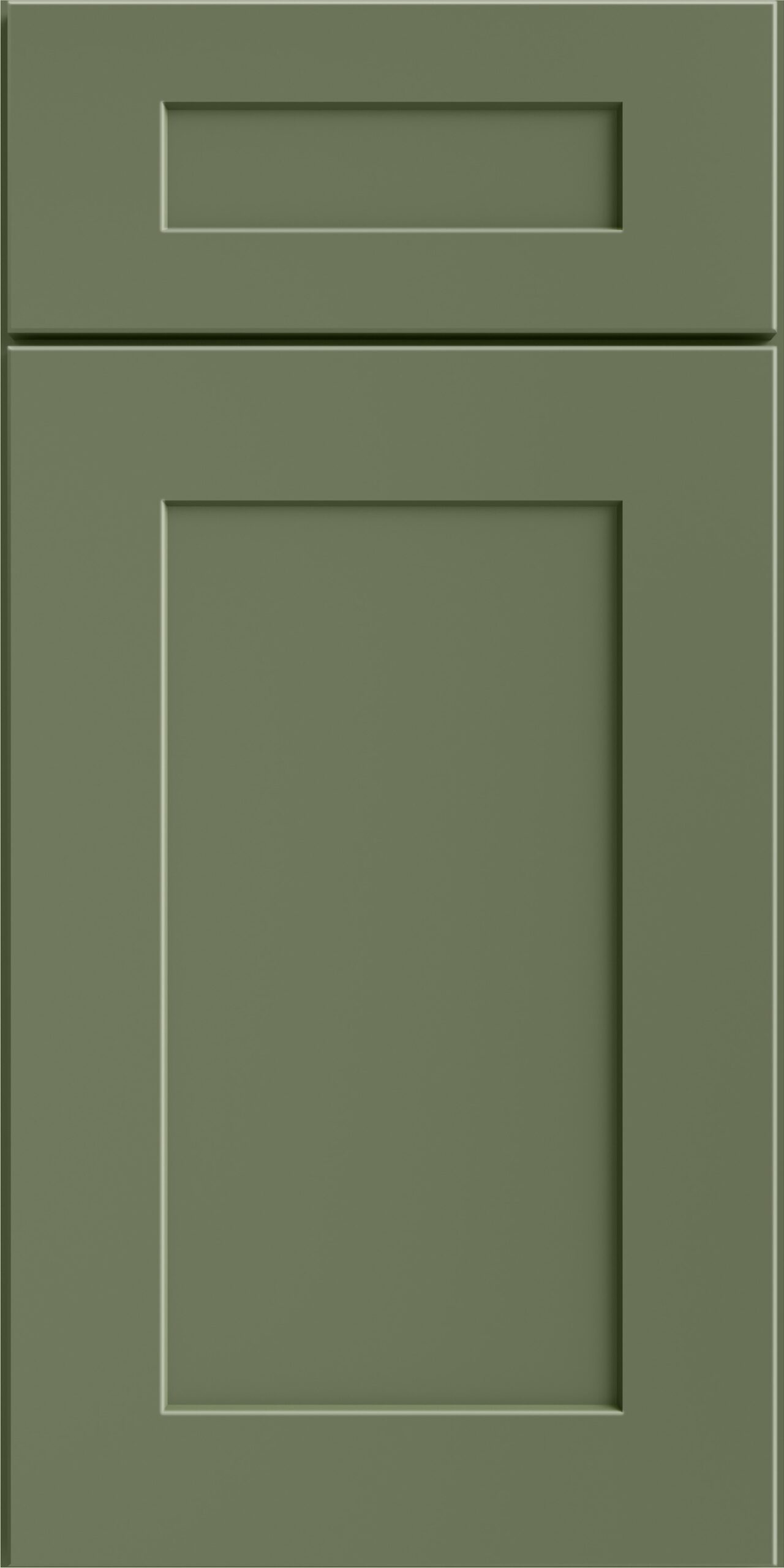 Elegant Evergreen 24" Diagonal Corner Wall Cabinet